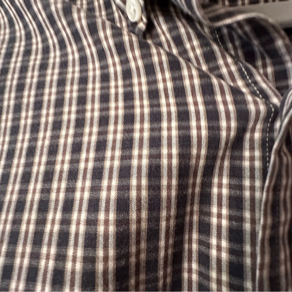 Ralph Lauren Men's Brown Plaid Shirt Size XL - Picture 7 of 11